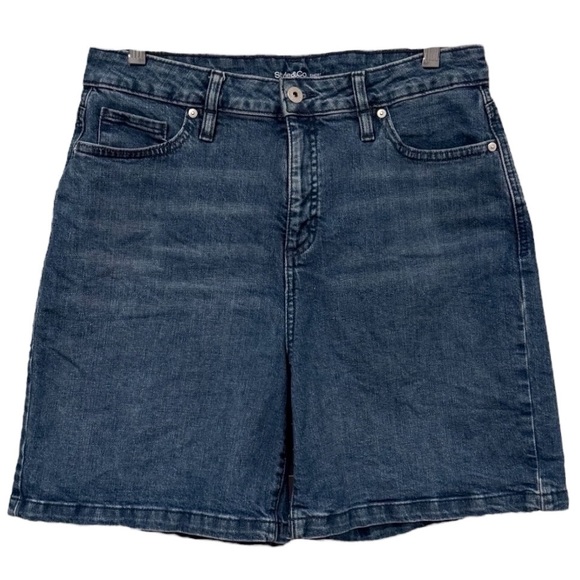Style & Co. High Rise 7” Inseam Denim Shorts - Picture 5 of 5